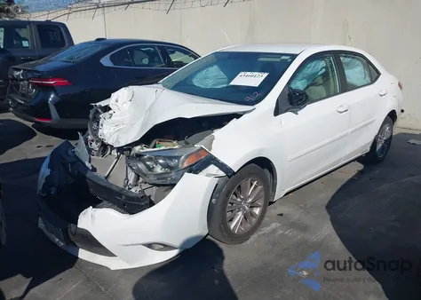 2014 Toyota Corolla Le Plus from USA, damaged, VIN 5YFBURHE3EP175731